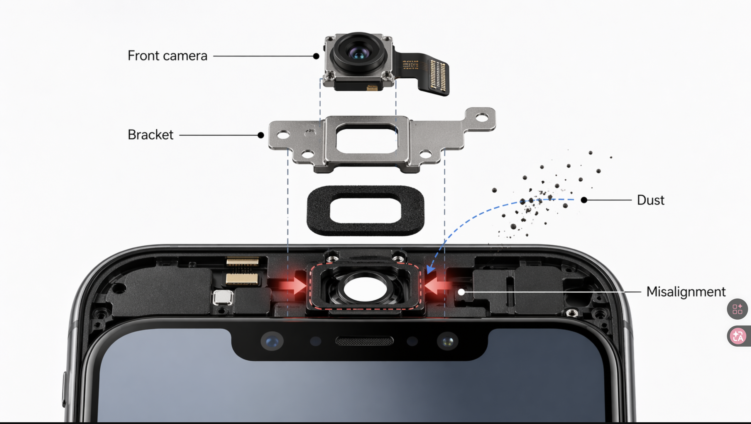 Blurry Camera After Screen Replacement: Is It the Screen, the Bracket, or the Installation?