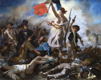 Die Freiheit, die das Volk führt - Eugène Delacroix