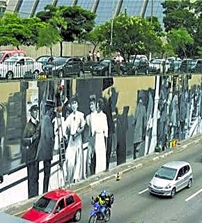 Les Murs de la Mémoire - Eduardo Kobra