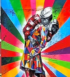 Éclat d'Amour - Eduardo Kobra