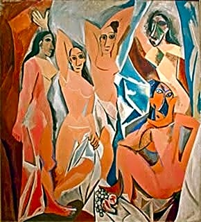 Les Demoiselles d'Avignon - Pablo Picasso