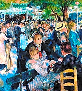 Le Bal au Moulin de la Galette - Auguste Renoir