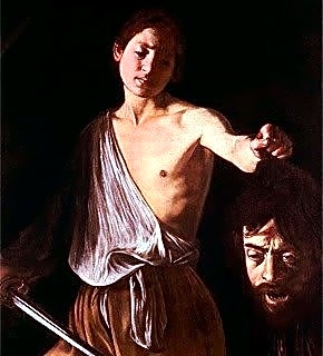 Davi et la Tête de Goliath - Caravaggio