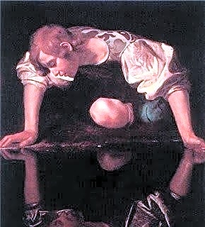 Narcisse, de Caravaggio