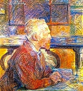 Le Portrait de Vincent van Gogh par Toulouse-Lautrec