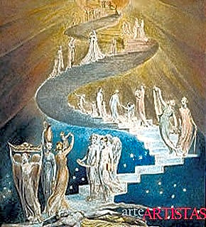 L'Échelle de Jacob, de William Blake