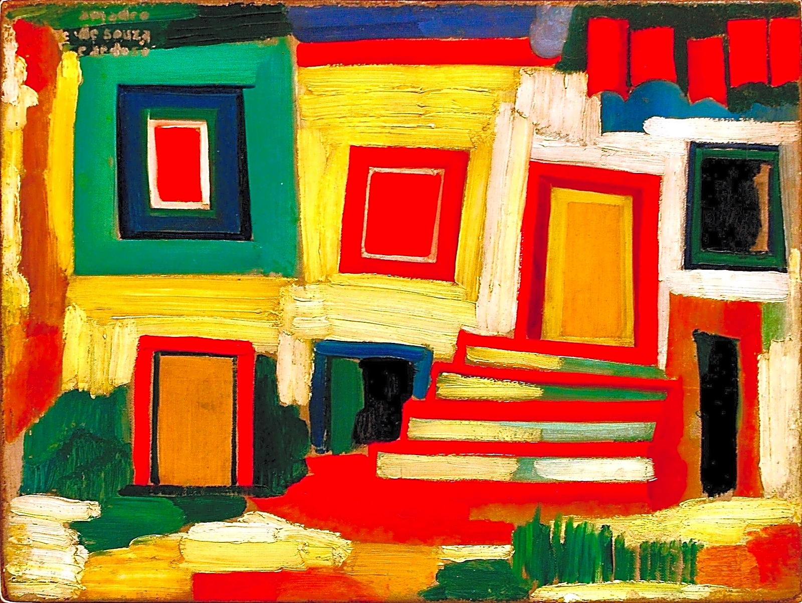 Arquiteto catalão Antoni Gaudí em sua juventude, retratado em fotografia preta e branca com chapéu e bigode, sentado em frente a um desenho.