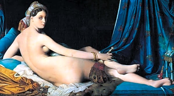 The Grand Odalisque, Masterpiece by Jean-Auguste-Dominique Ingres