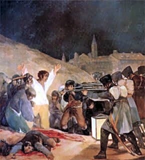 O Três de Maio de 1808 -  Francisco de Goya