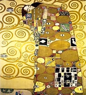 O Friso Stoclet - O Abraço, de Gustav Klimt