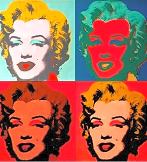 Andy Warhol's Marilyn