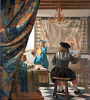 A Arte da Pintura, Johannes Vermeer