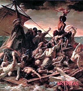 Le Radeau de la Méduse, par Théodore Géricault