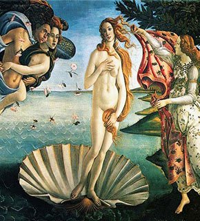 El Nacimiento de Venus - Sandro Botticelli