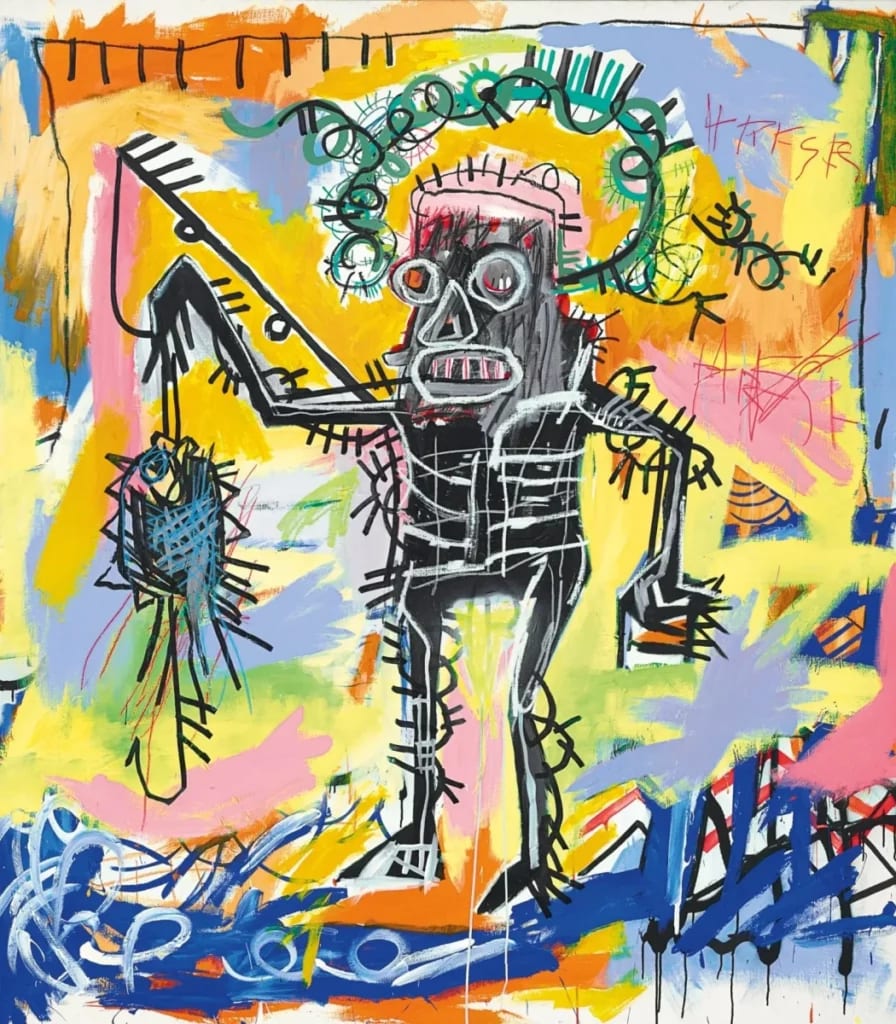 Jean-Michel Basquiat - The Fisherman