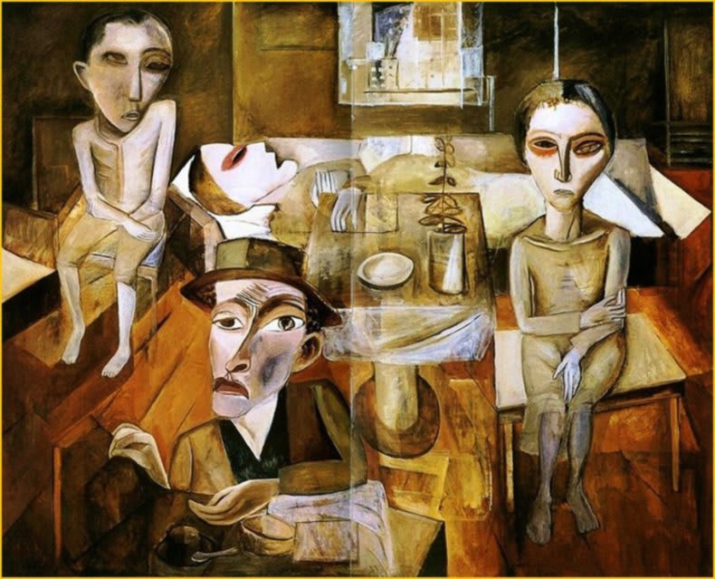 Interior de Pobres - Lasar Segall