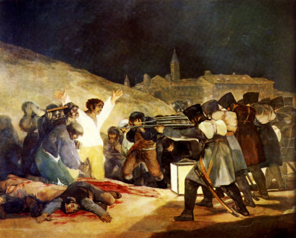 El Tres de Mayo de 1808 -  Francisco de Goya
