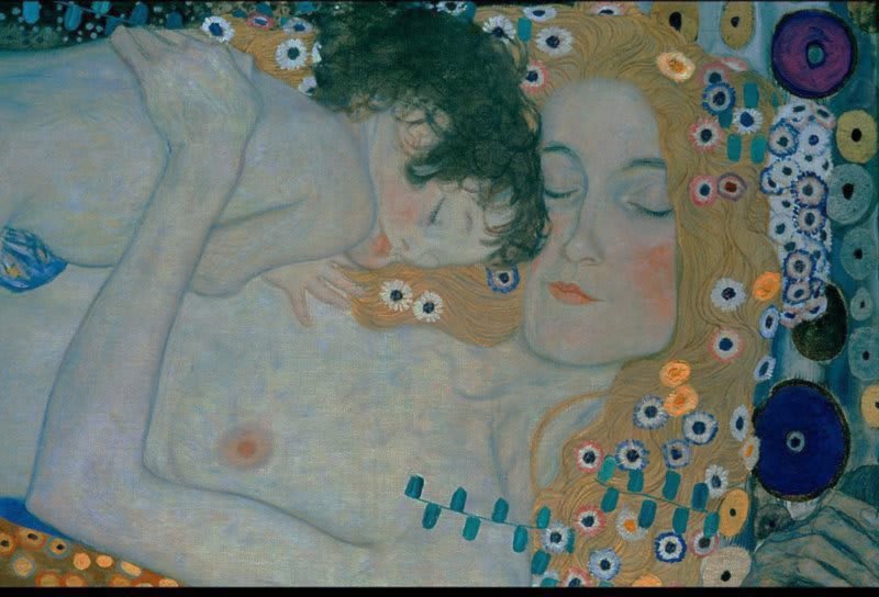 Las Tres Edades de la Mujer - Gustav Klimt - Maternidad
