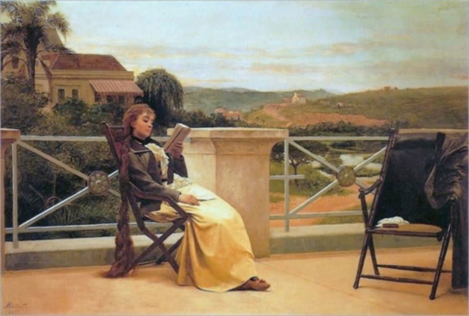 Almeida Júnior - Reading