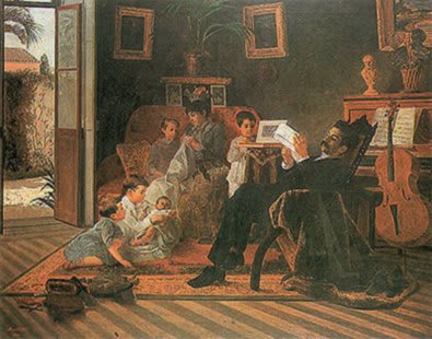 Almeida Júnior - Family Scene