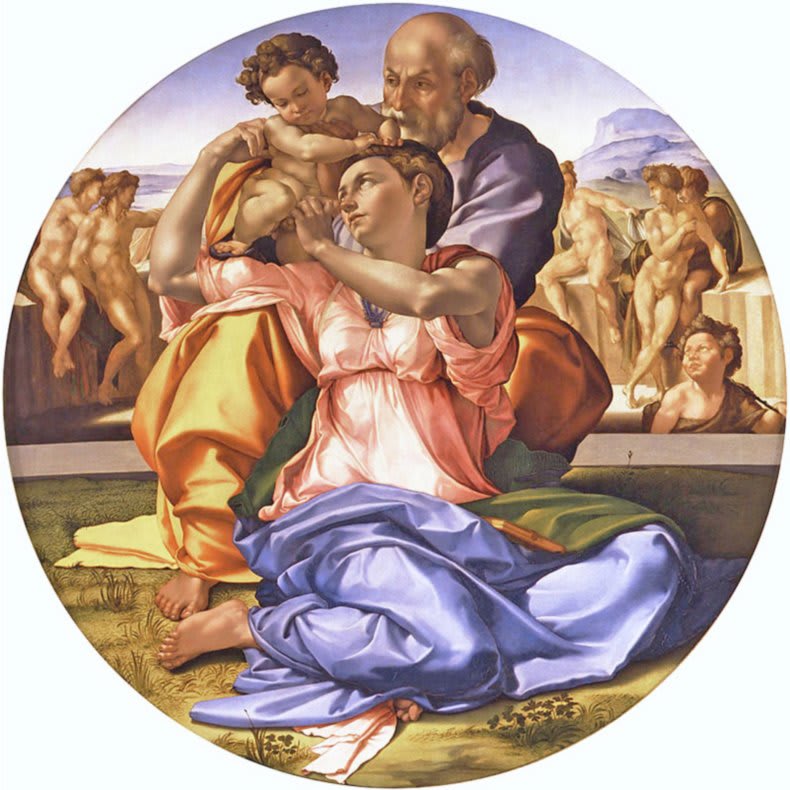 El Tondo Doni - Michelangelo Buonarroti