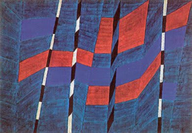 Alfredo Volpi - composição com faixas