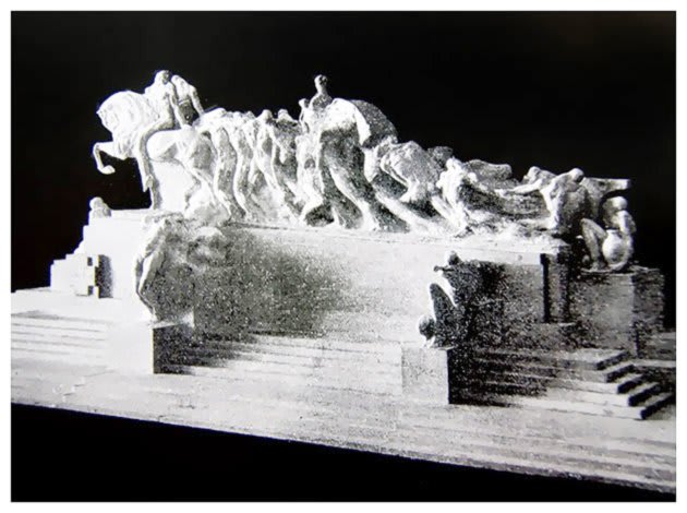 Victor Brecheret - Maqueta Original del Monumento a las Banderas