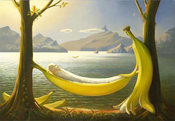 Vladimir Kush - Golden Birthday