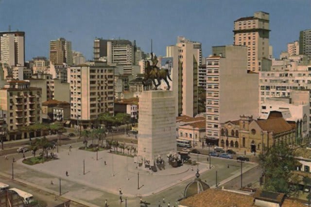 Praça Princesa Isabel en la década de los 60