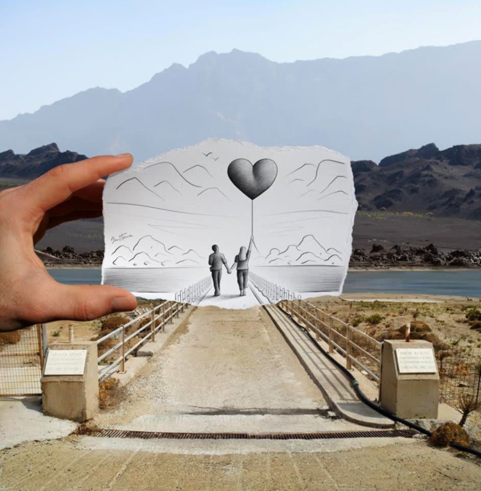 Ben Heine - pencil X camera