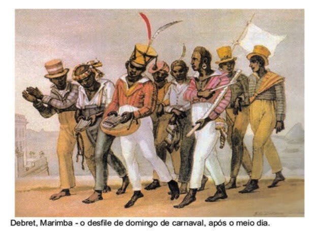 Jean Baptiste Debret. Marimba