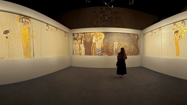 The Beethoven Frieze by Gustav Klimt