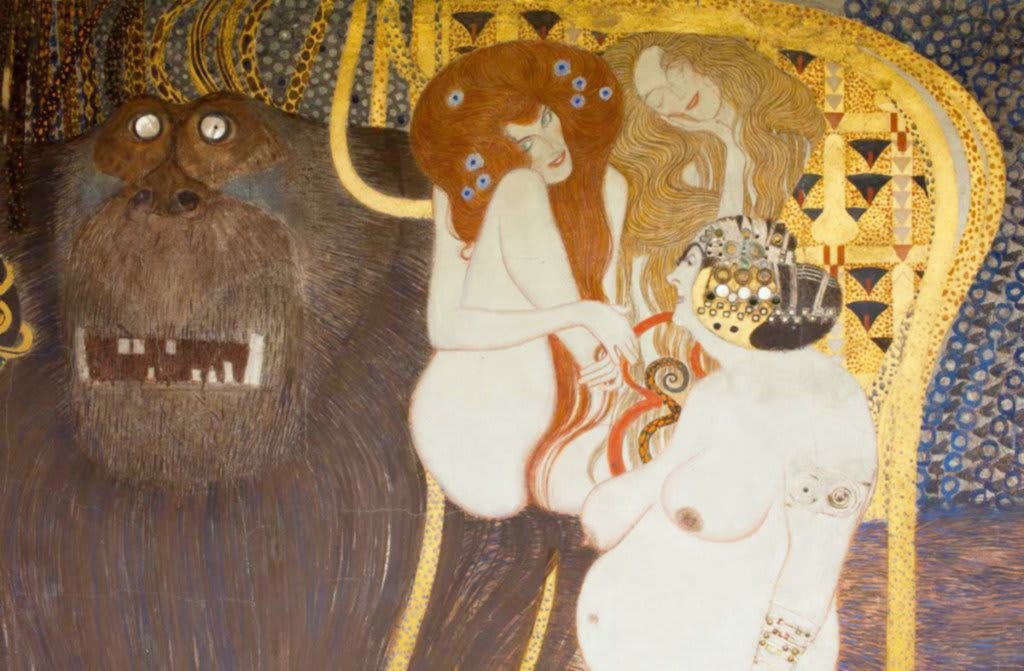 1 - The Beethoven Frieze by Gustav Klimt