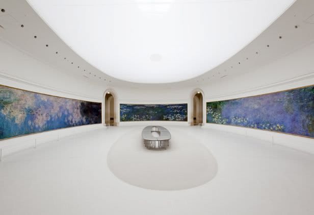 Museo de la Orangerie - Sala dedicada a Claude Monet