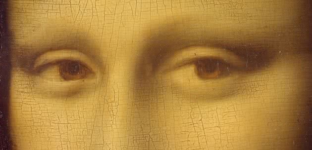 Mona Lisa - Leonardo da Vinci - detalle
