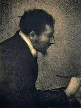 Georges Seurat: Biografia e o Pontilhismo - Autorretrato