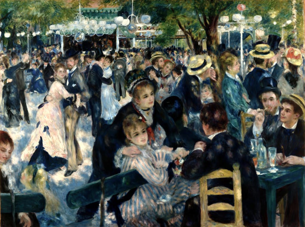 El Baile en el Moulin de la Galette - Auguste Renoir