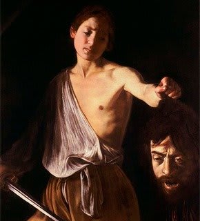 David with the Head of Goliath - Caravaggio