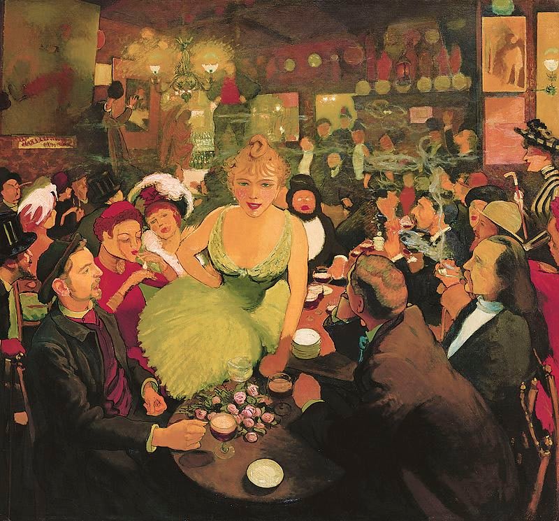 En el Interior de Bruant’s Mirliton, de Louis Anquetin