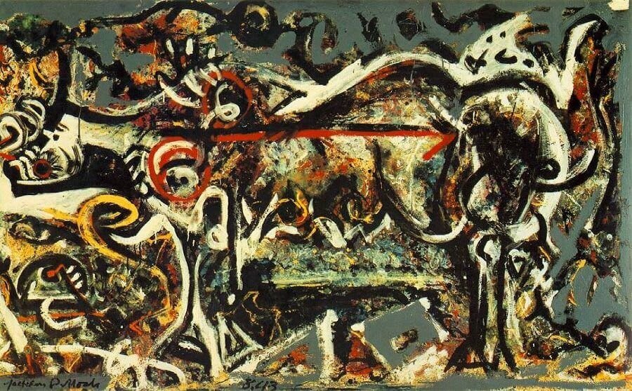 The She Wolf (She Wolf) - Jackson Pollock