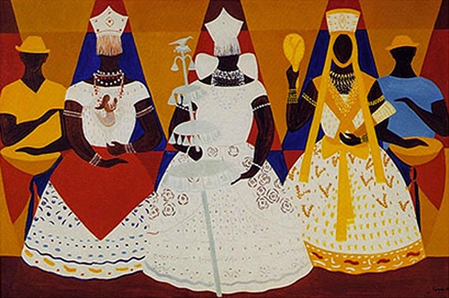 Djanira da Motta e Silva - Tres Orixás