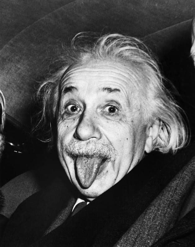 Albert Einstein - Día Mundial de la Fotografía
