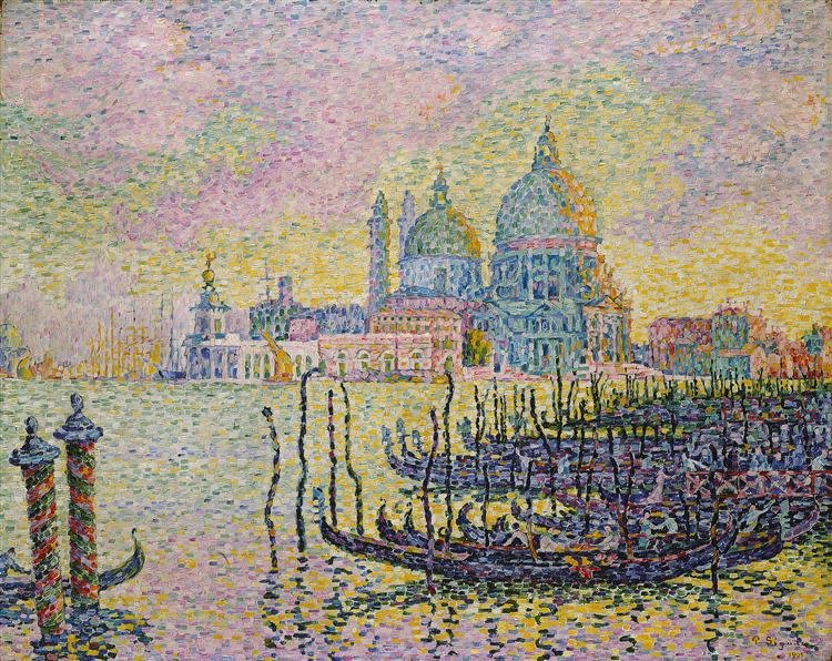 Gran Canal de Venecia. Paul Signac. 1905