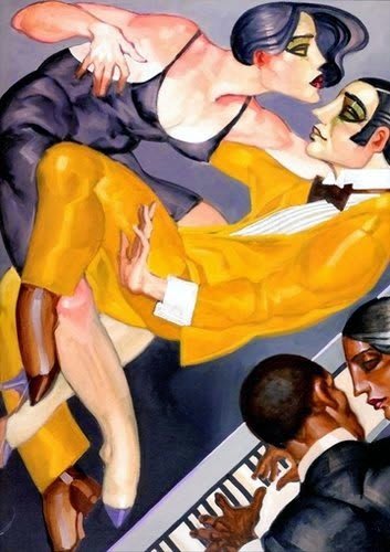 Obra de Juarez Machado con figuras femeninas