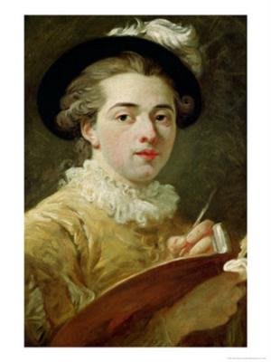 Autorretrato de Jean-Honoré Fragonard