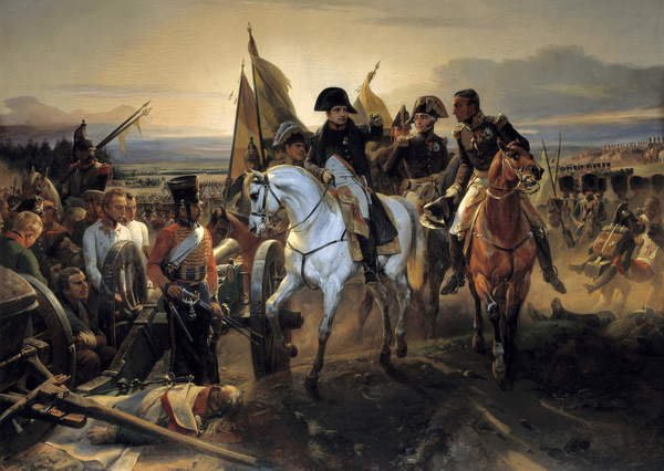 En la Batalla de Friedland el 14 de junio. Obra de Horace Vernet.