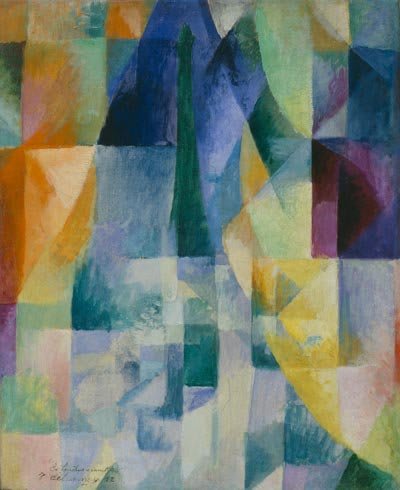 Pintura colorida de Robert Delaunay