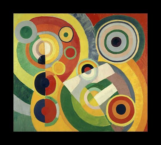 Composición orfista de Robert Delaunay
