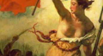 La Libertad guiando al pueblo de Eugène Delacroix