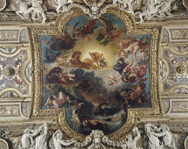 Medea Furiosa de Eugène Delacroix